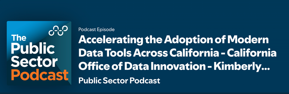 The Public Sector Podcast on accelerating adoption of modern tools